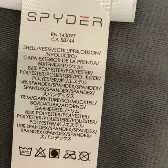 Spyder RAY top - Iwp/Img (Dk Grey) - Picture 13 of 15